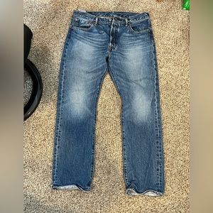 Mens Levi’s Jeans 501 34X30 Button Fly